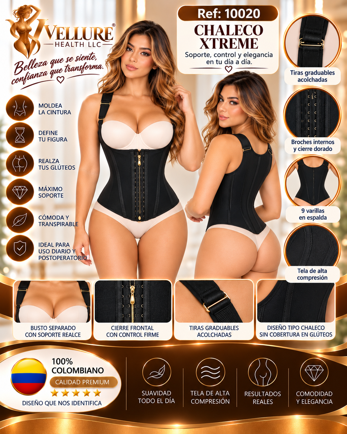 Chaleco Xtreme, referencia 10020